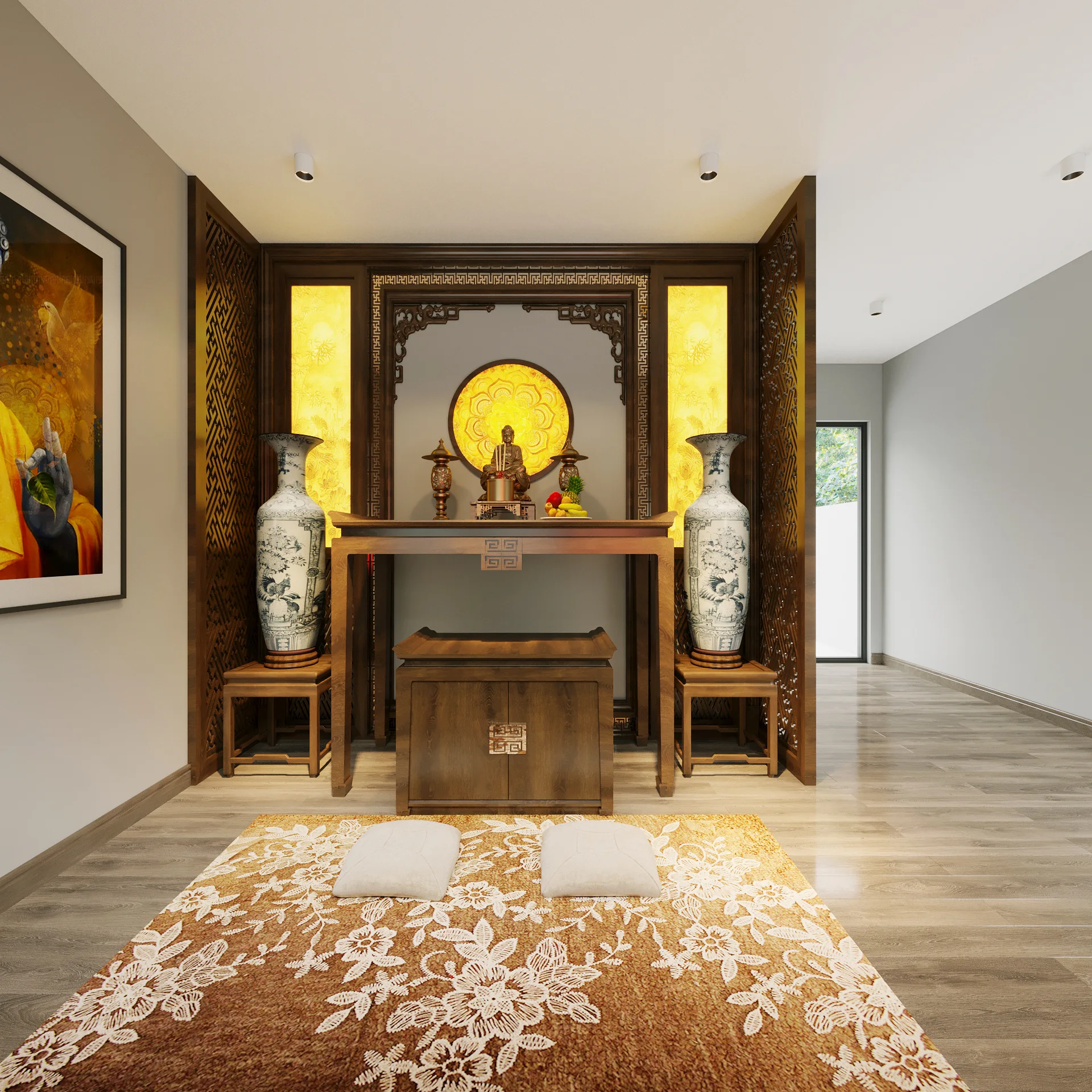 Vách ốp tường & Phào chỉ gỗ